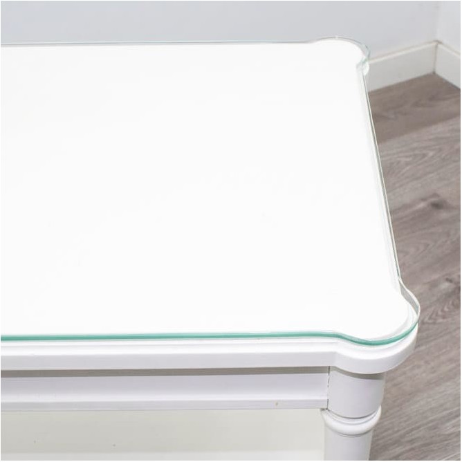 Mesa rincón clásica lacada en blanco