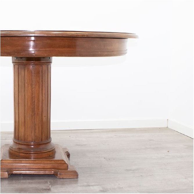 Mesa de juntas en madera raíz - Mercaoficina