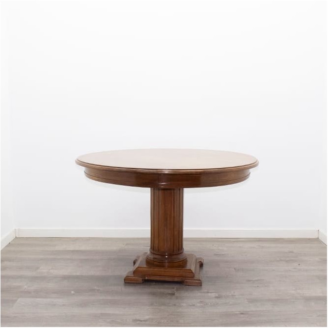 Mesa de juntas en madera raíz - Mercaoficina