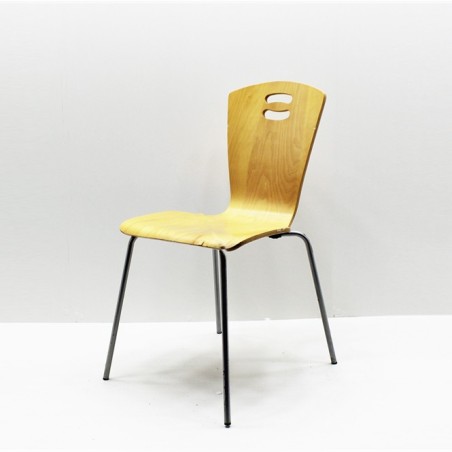 Silla colectividad de madera