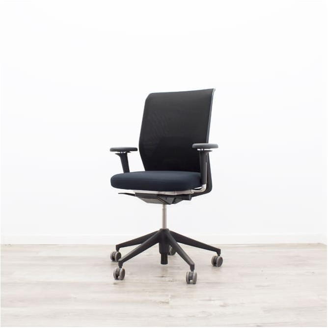 Silla operativa VITRA negra sincro