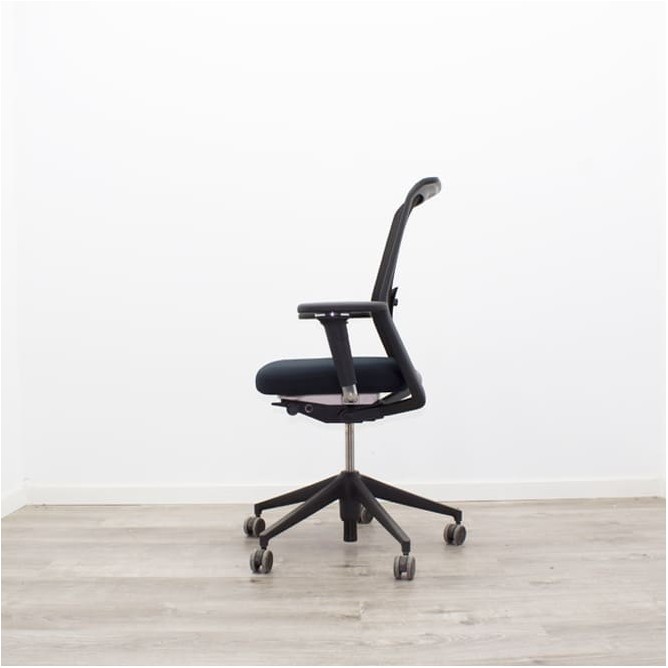Silla operativa VITRA negra sincro