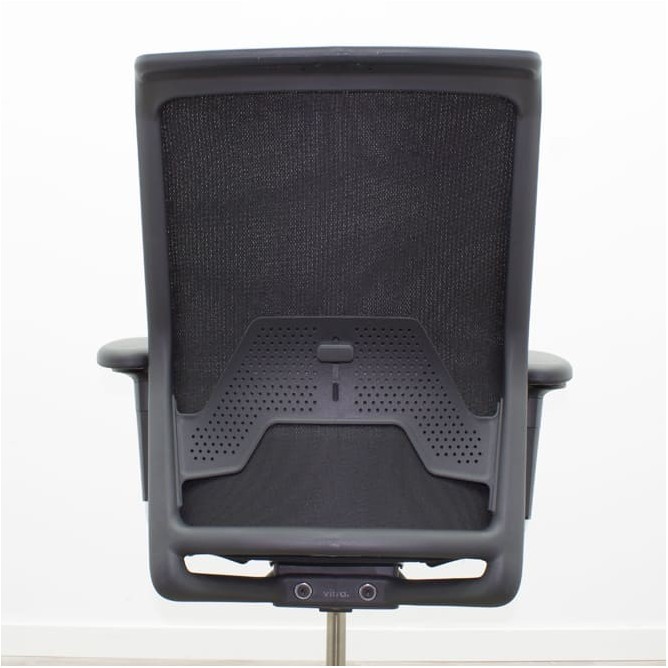 Silla operativa VITRA negra sincro