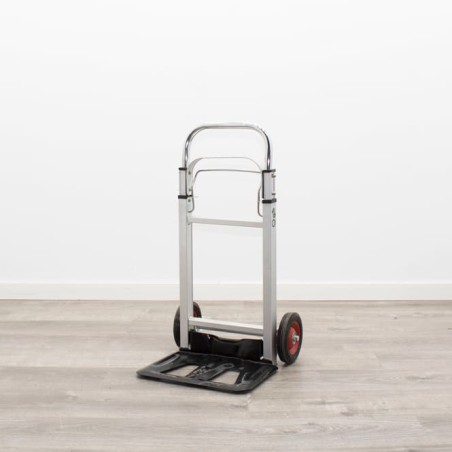 carrito plegable metalico ruedas fijas