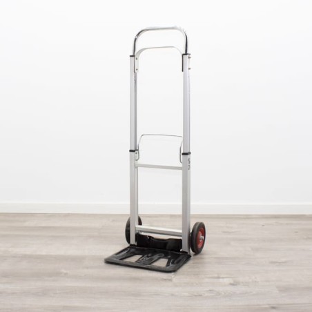 carrito plegable metalico ruedas fijas
