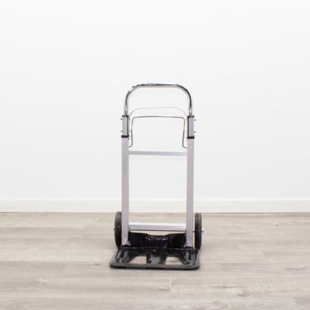 carrito plegable metalico ruedas fijas