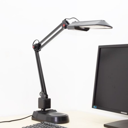 Lámpara de escritorio flexible