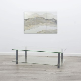 Mesa de centro de cristal 2