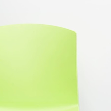 Silla colectividad verde sin brazos
