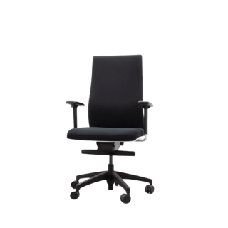 Silla operativa Touch Formas 5 carcasa blanca