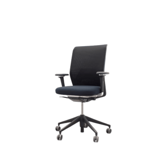 Silla operativa VITRA negra sincro