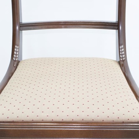 Silla madera nogal