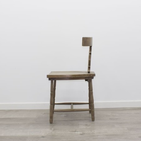 Silla baja todo madera