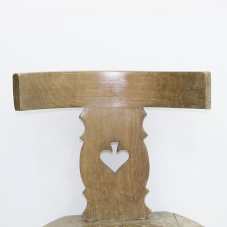 Silla baja todo madera