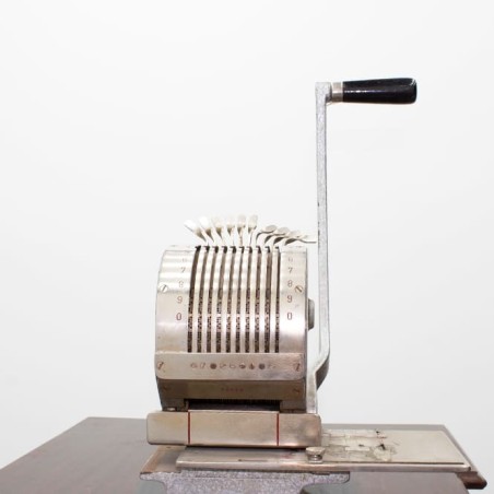 Maquina para talonarios de bancos