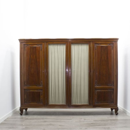 Armario clásico madera 4 puertas