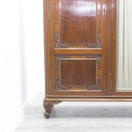 Armario clásico madera 4 puertas