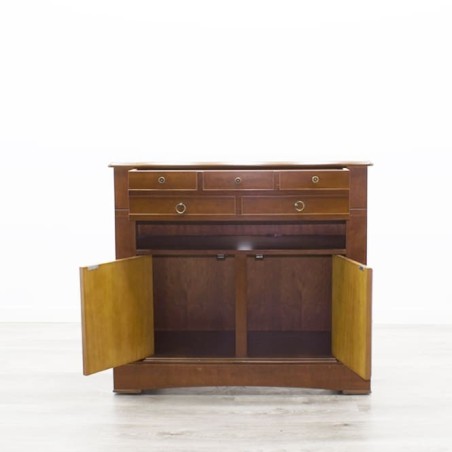 Mesa de TV en madera nogal