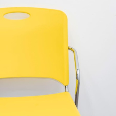 Silla en polipropileno sin brazos (varios colores)