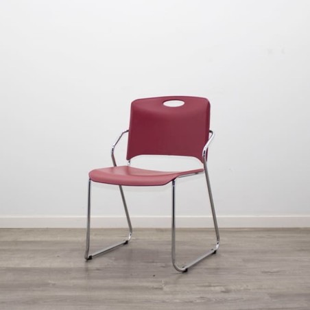 Silla en polipropileno sin brazos (varios colores)