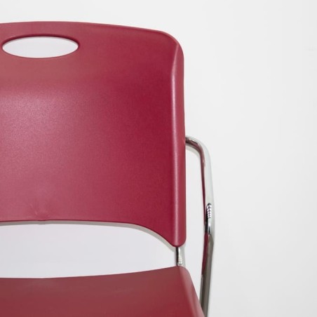 Silla en polipropileno sin brazos (varios colores)