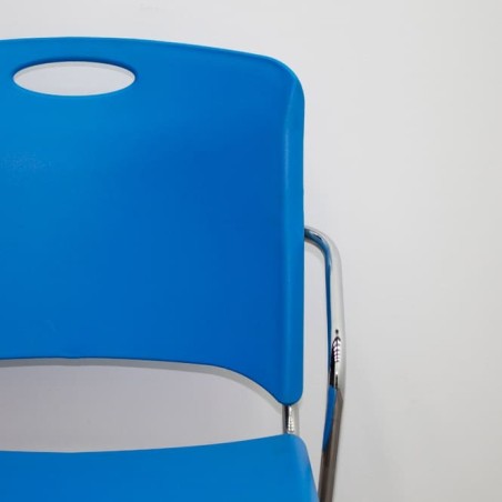 Silla en polipropileno sin brazos (varios colores)