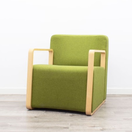 Sillones de espera sin patas en varios colores