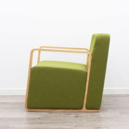 Sillones de espera sin patas en varios colores