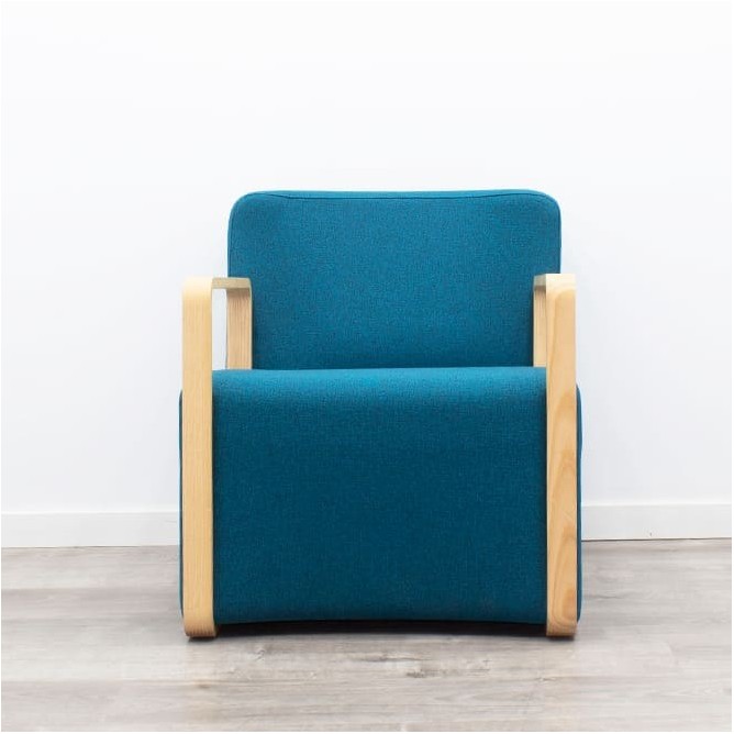 Sillones de espera sin patas en varios colores