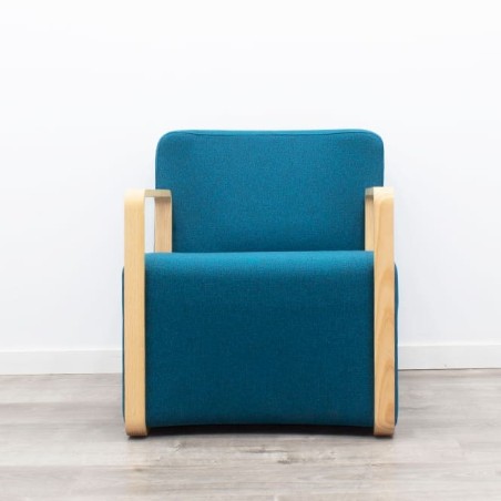 Sillones de espera sin patas en varios colores