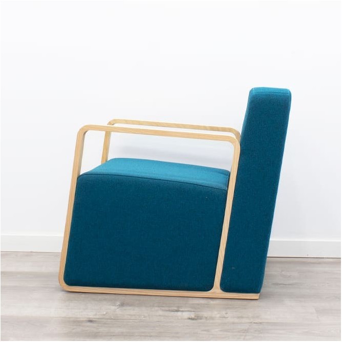 Sillones de espera sin patas en varios colores