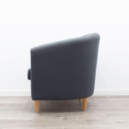 Sillón de espera gris