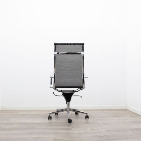 Silla de dirección estructura cromada