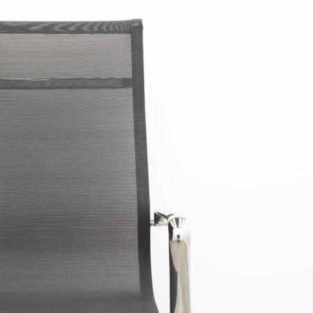Silla de dirección estructura cromada