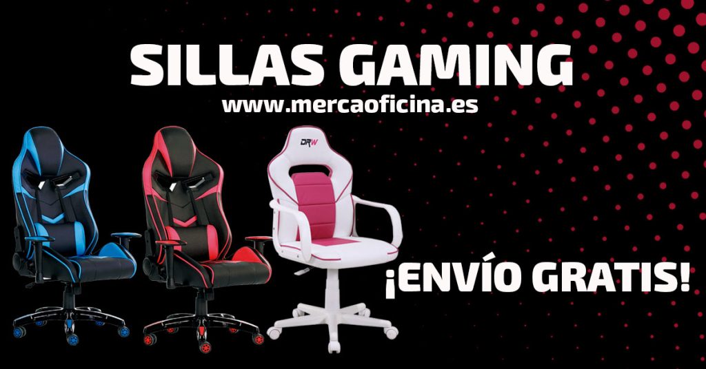 Sillas gaming baratas en Mercaoficina