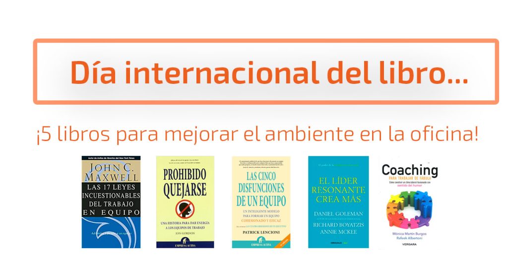 Cinco libros para mejorar el ambiente de trabajo en la oficina