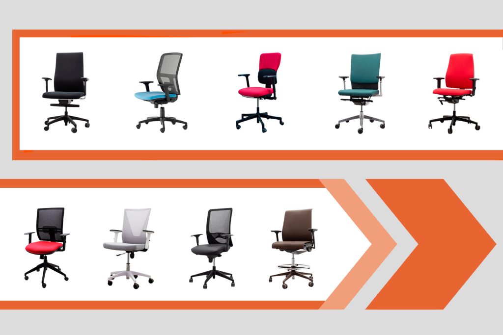 Silla para trabajar en Mercaoficina