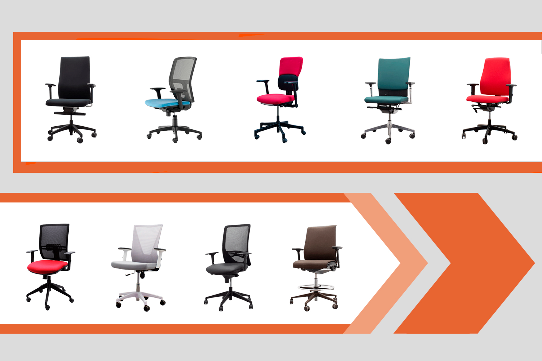 Silla para trabajar en Mercaoficina